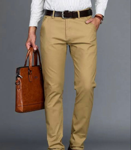 COTTON - BROWN PANTS