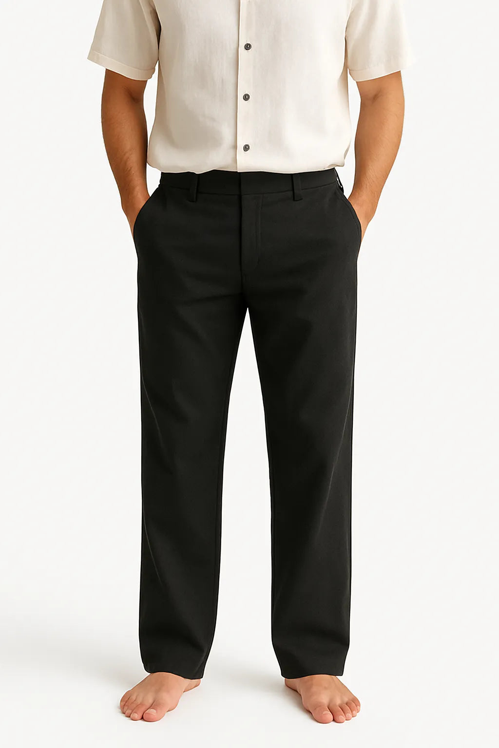 COTTON BLACK PANT